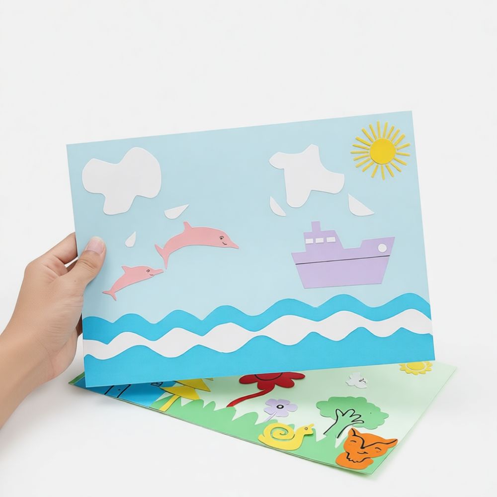 Papercraft Supply Invitation - Thick Colored Cardstock Paper A4 A3