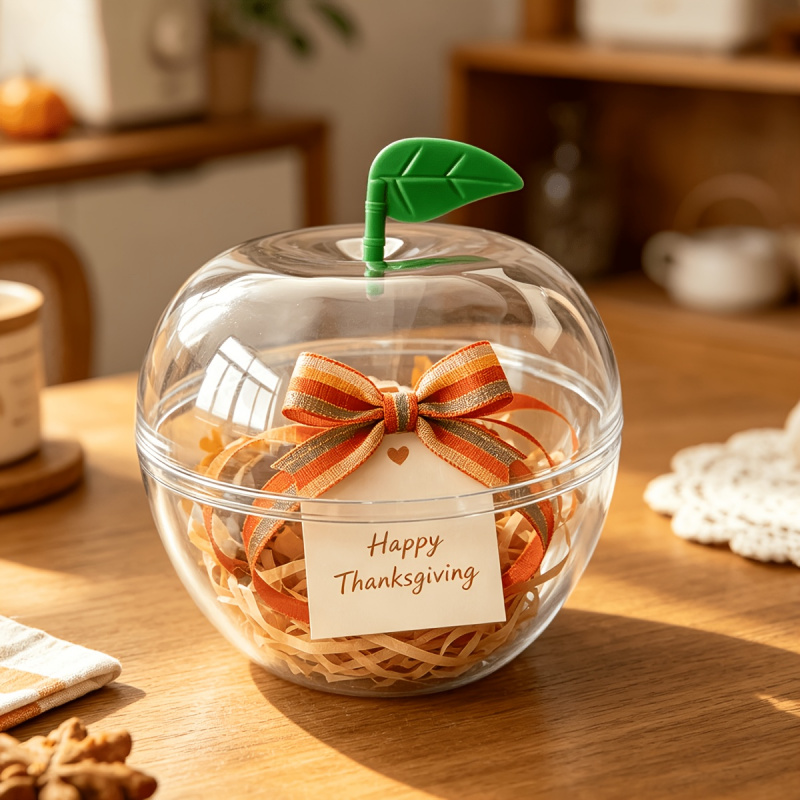 30Pcs Clear Apple Shaped Plast - đánh giá và giá Event Party Box