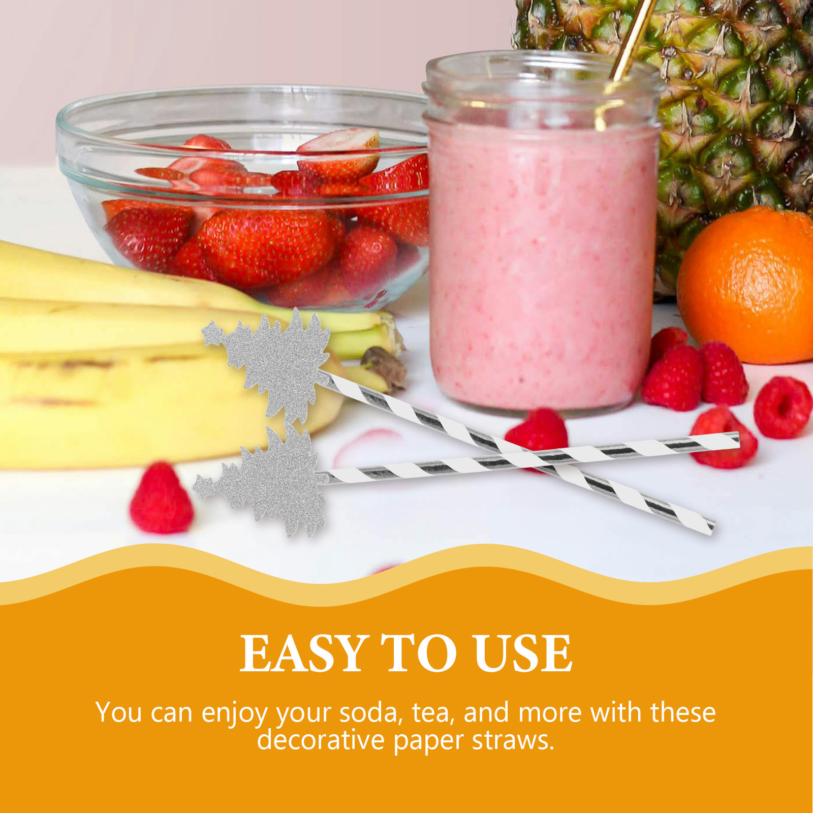 25Pcs Christmas Tree Paper Str - đánh giá và giá Paper Straw Color