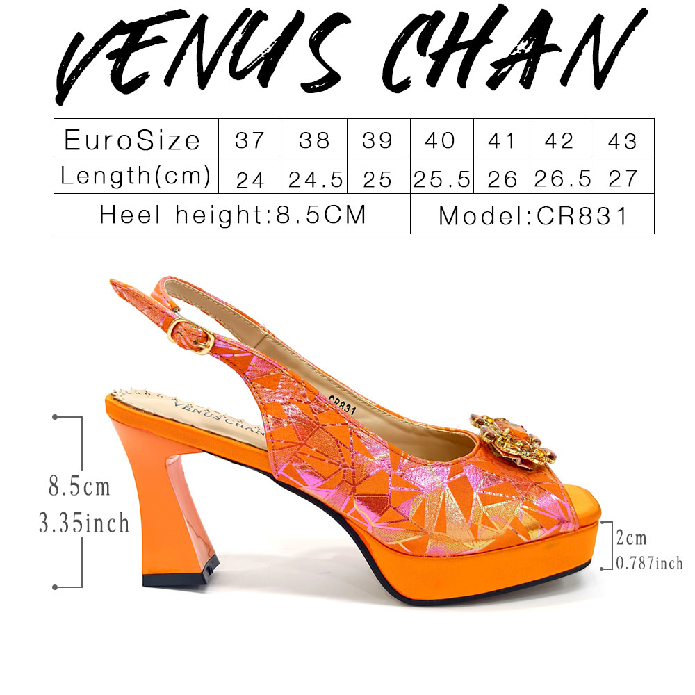 Venus Chan 2025 INS Orange Col - đánh giá và giá Party Favor Bag