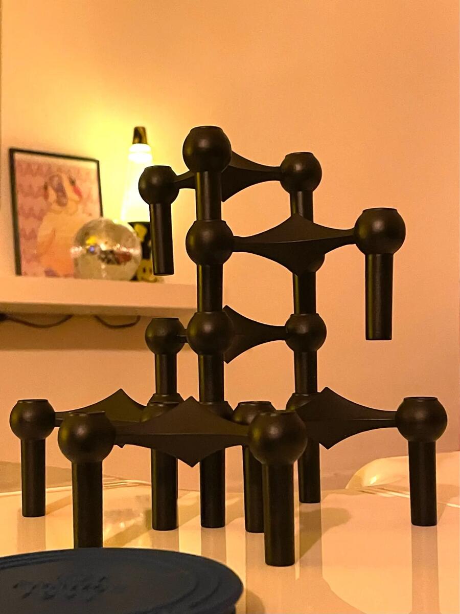 Metal Candle Holder Nordic Mol - đánh giá và giá Centerpiece Stick