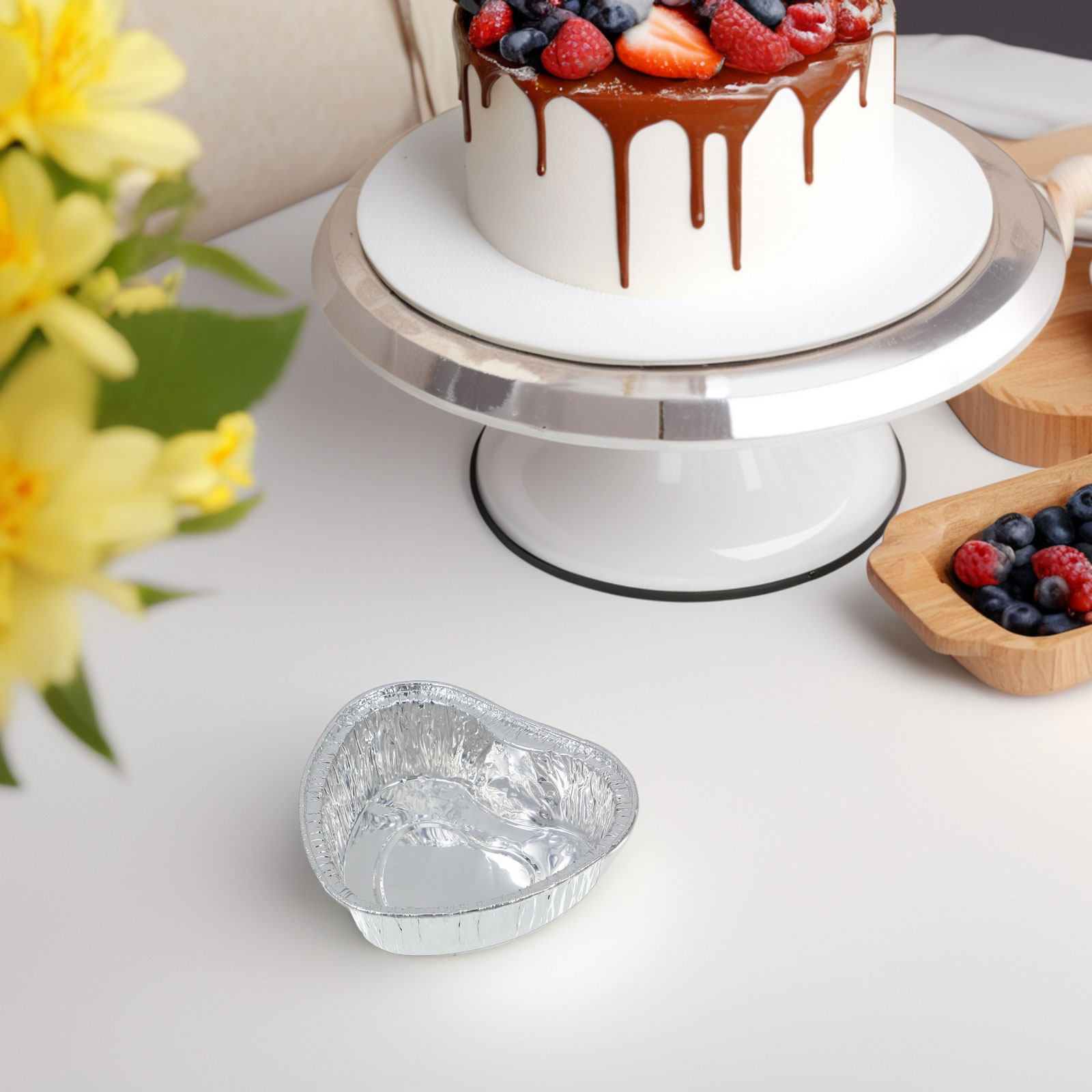 50Pcs Aluminum Foil Tart Molds - đánh giá và giá Plastic Cup 50Pcs