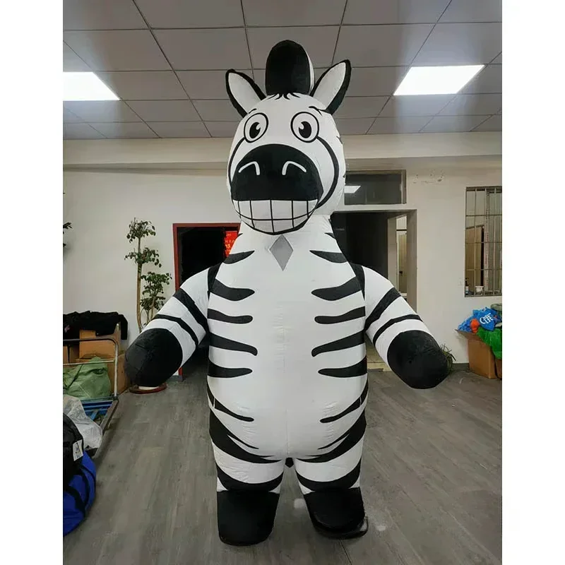 Inflatable Zebra Mascot Costum - đánh giá và giá Event & Party Supply