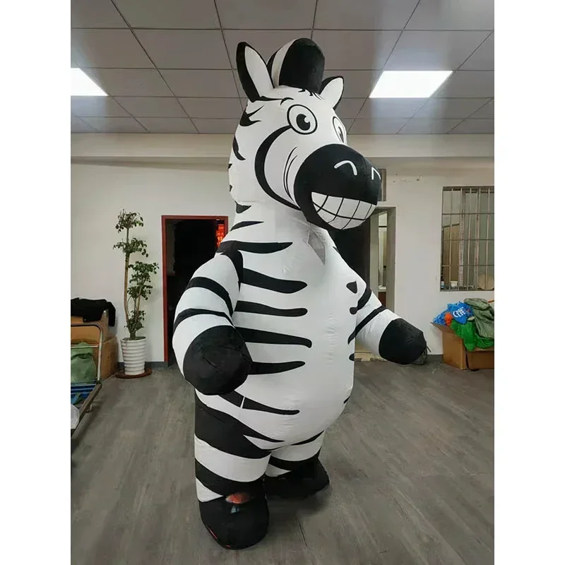 Inflatable Zebra Mascot Costum - đánh giá và giá Event & Party Supply