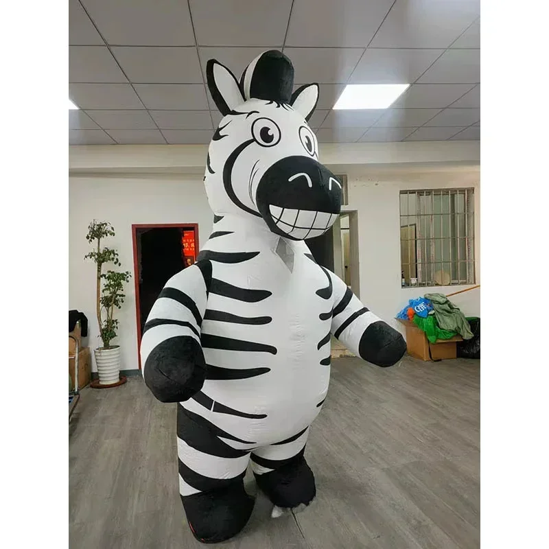 Inflatable Zebra Mascot Costum - đánh giá và giá Event & Party Supply