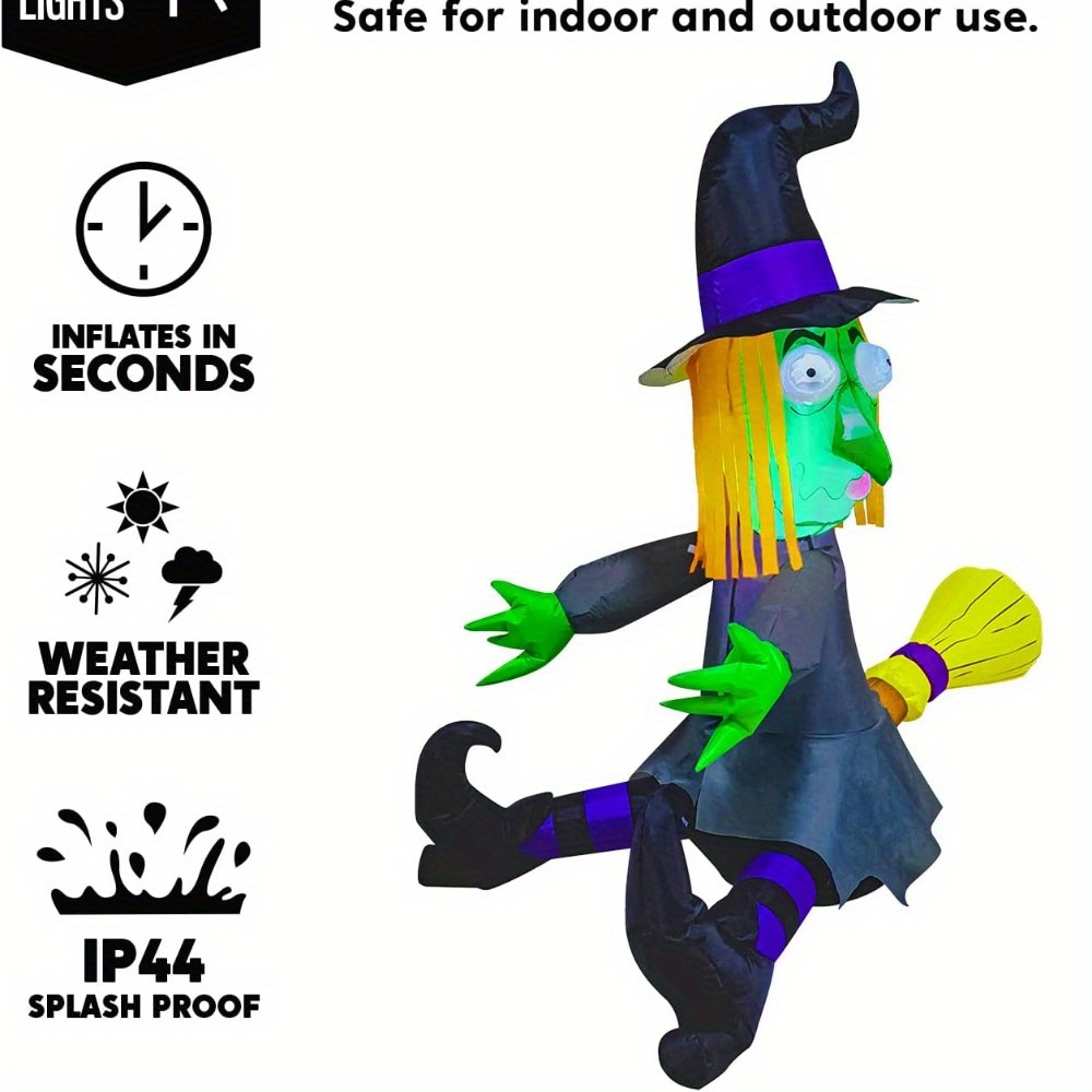 4FT Halloween Inflatable Witch - đánh giá và giá Neon Sign Party