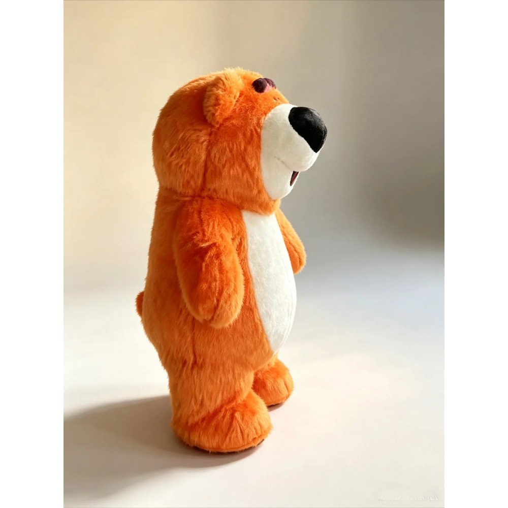 Inflatable Orange Bear Mascot  - đánh giá và giá Event & Party Supply