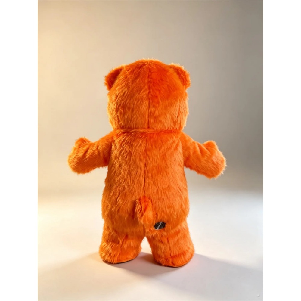 Inflatable Orange Bear Mascot  - đánh giá và giá Event & Party Supply