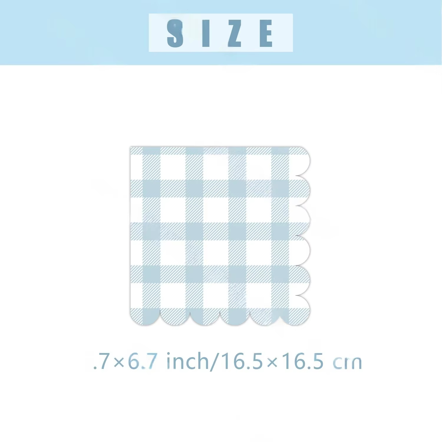 New Blue Grid Theme Birthday D - đánh giá và giá Paper Straw Color