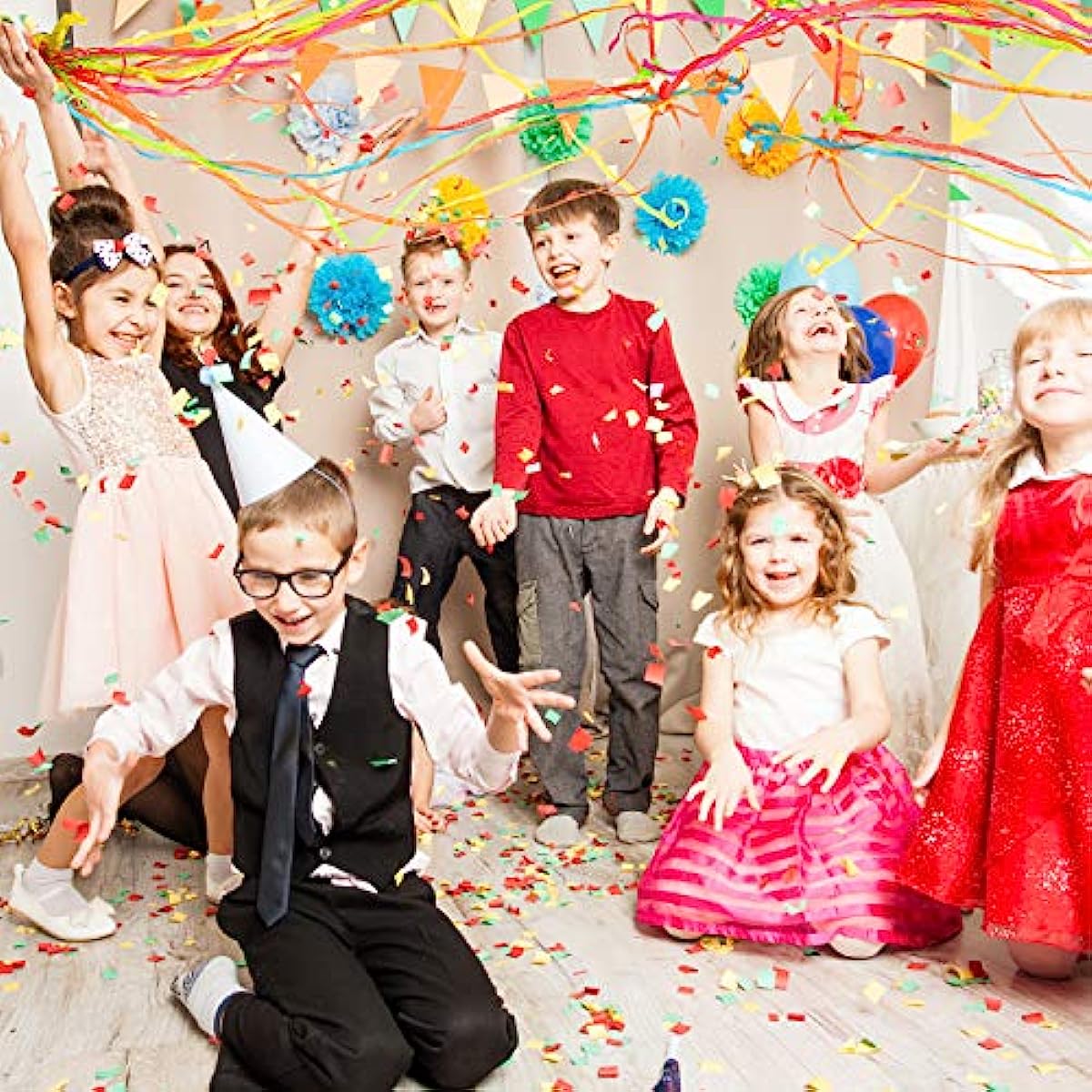 10Pcs Poppers Hand Throw Strea - đánh giá và giá Confetti Cannon Tube