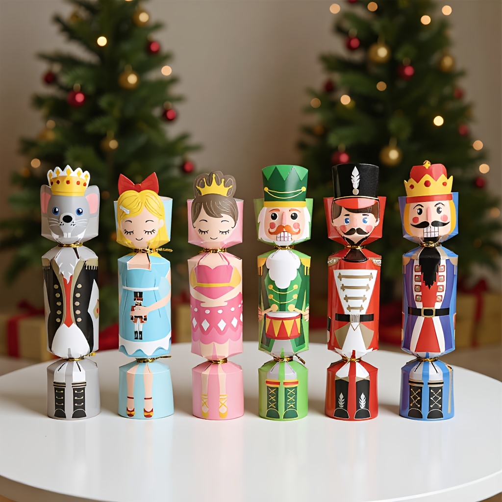24Pcs Christmas Cracker Nutcra - đánh giá và giá Event Party Box