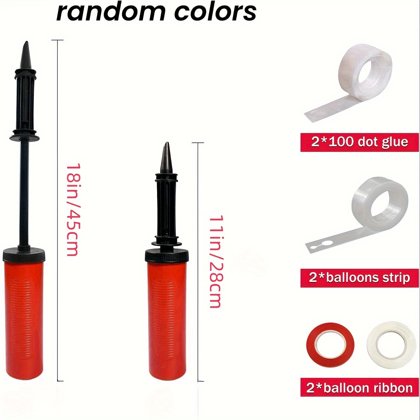 10pcs Balloon Pump Hand Held I - đánh giá và giá Balloon Pump Hand