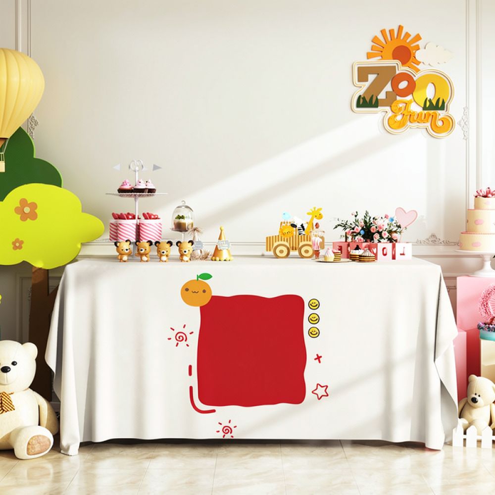 Birthday Party Tablecloth Wate - đánh giá và giá Dessert Table Backdrop