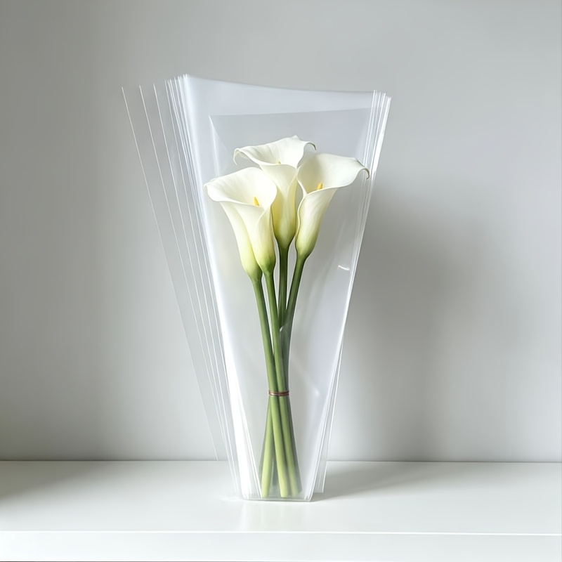 52pcs Transparent Plastic Bouq - đánh giá và giá Event Party Shop