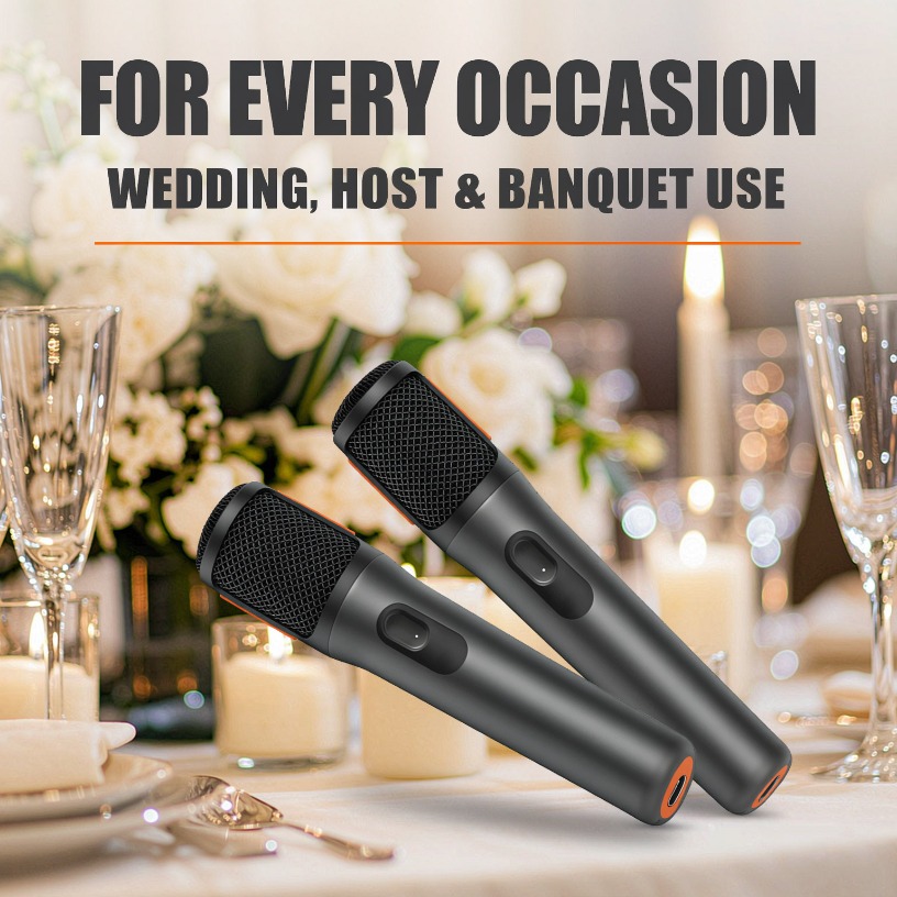Wireless Microphone Dual Handh - đánh giá và giá Event & Party Supply