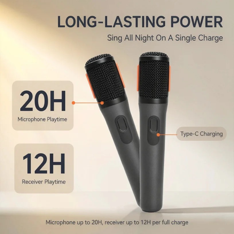 Wireless Microphone Dual Handh - đánh giá và giá Event & Party Supply