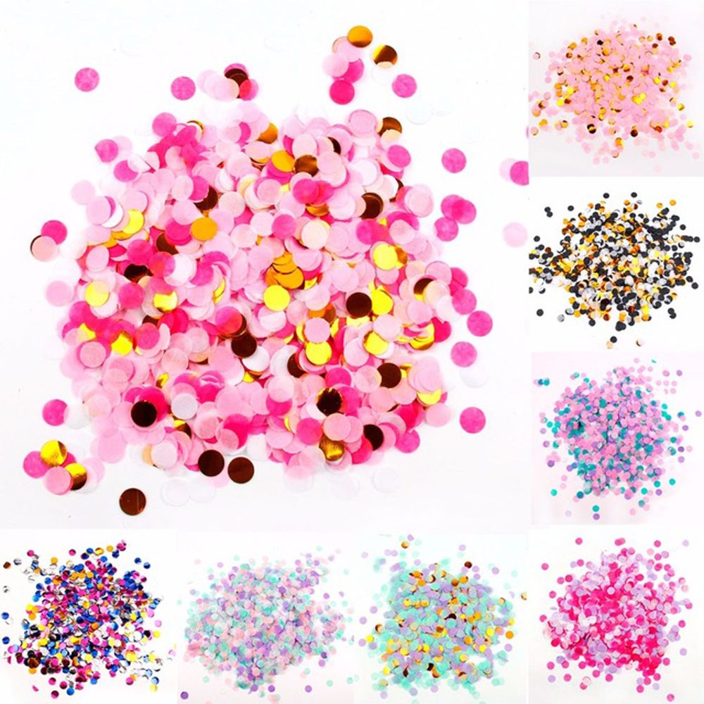 10g/bag Round Confetti Tissue  - đánh giá và giá Confetti Cannon Tube