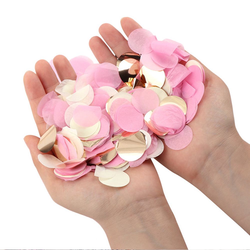 10g/bag Round Confetti Tissue  - đánh giá và giá Confetti Cannon Tube