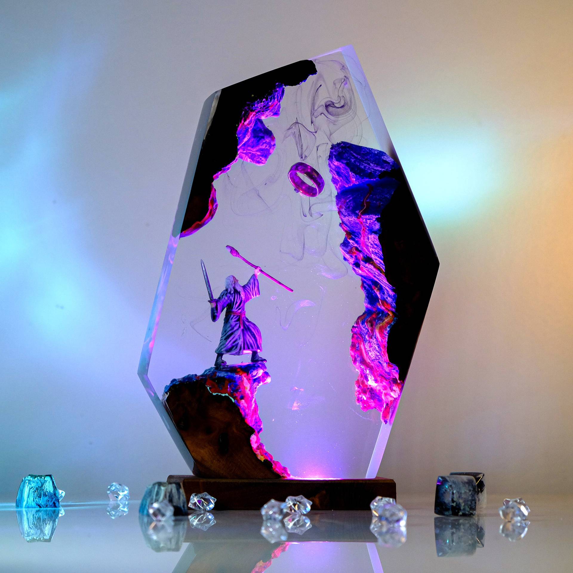 Movie Scence Figure Table Resi - đánh giá và giá Neon Sign Party