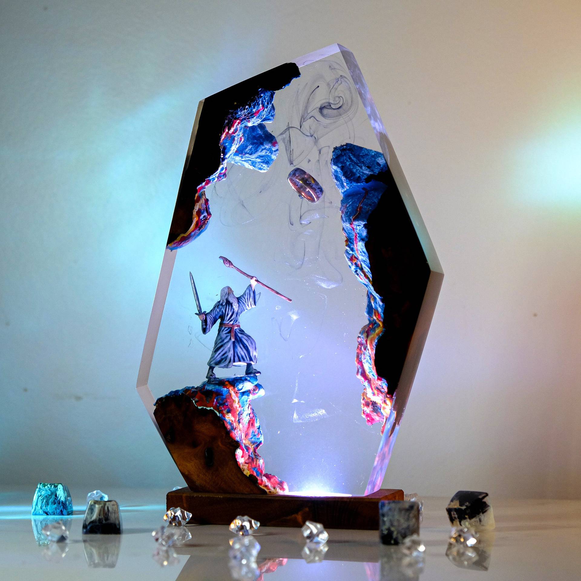 Movie Scence Figure Table Resi - đánh giá và giá Neon Sign Party