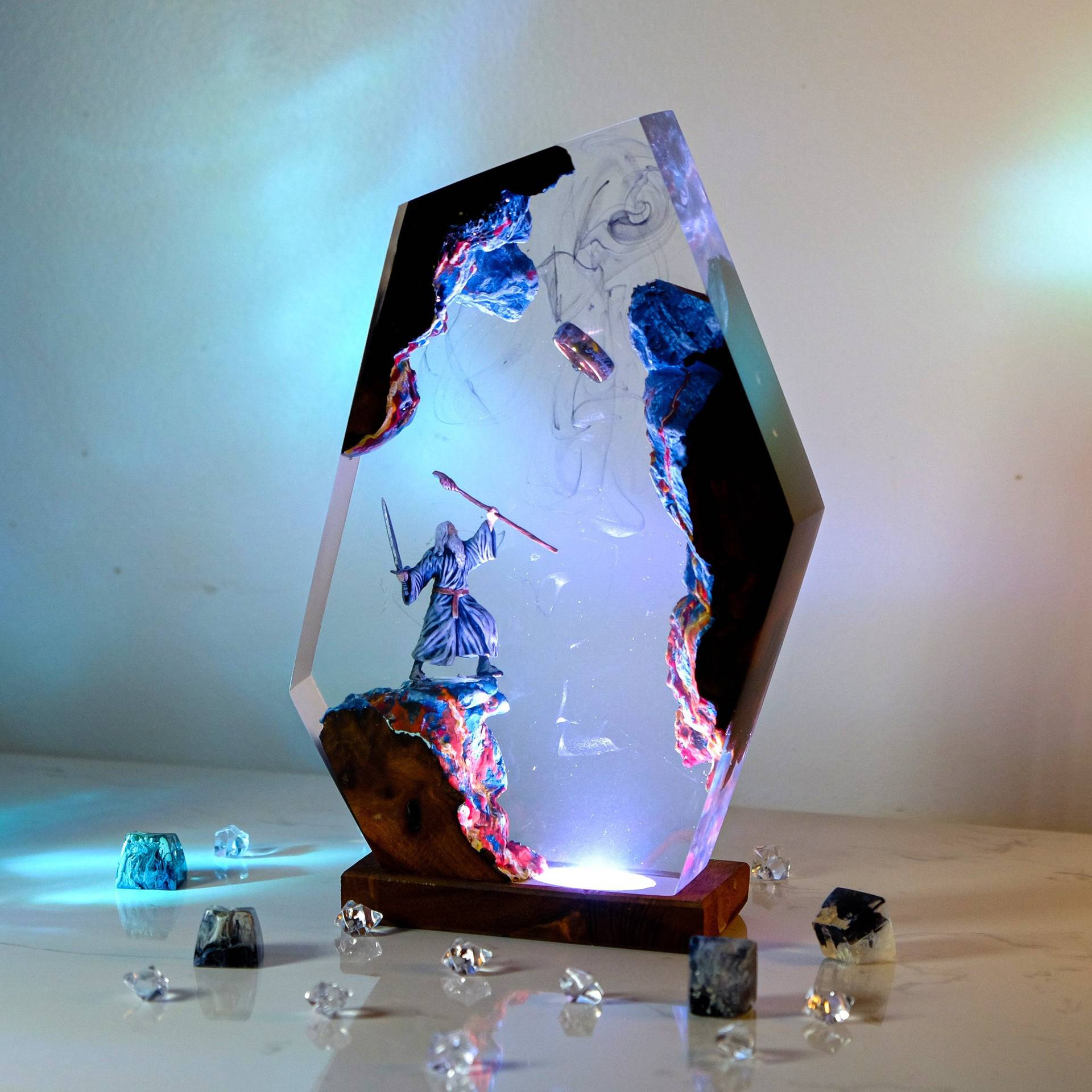 Movie Scence Figure Table Resi - đánh giá và giá Neon Sign Party
