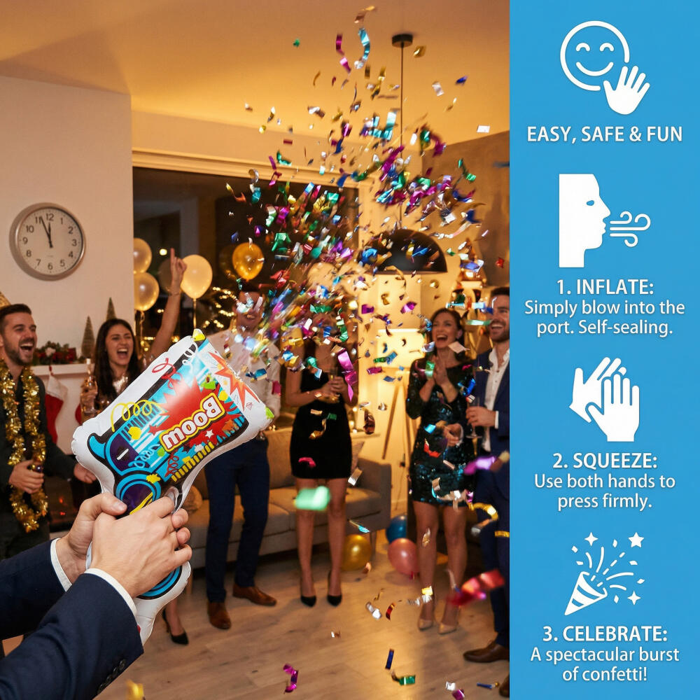 10pcs Inflatable Gift Flower P - đánh giá và giá Confetti Cannon Tube