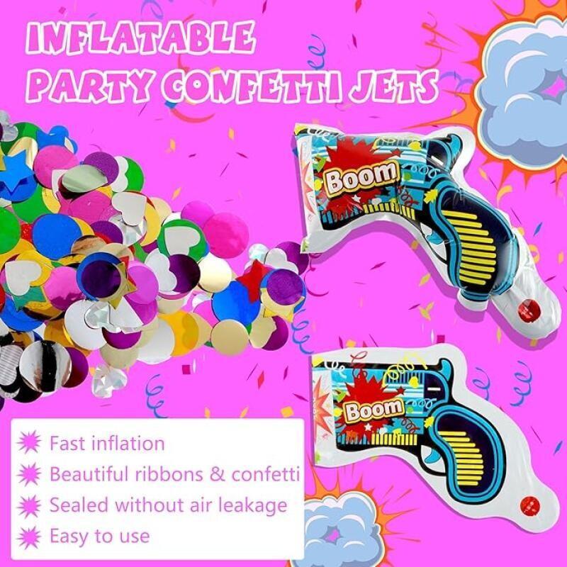 10Pcs Inflatable Boom Confetti - đánh giá và giá Confetti Cannon Tube