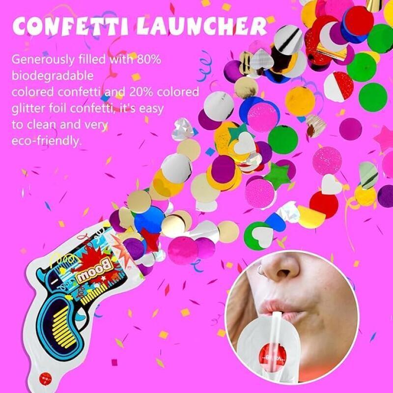 10Pcs Inflatable Boom Confetti - đánh giá và giá Confetti Cannon Tube