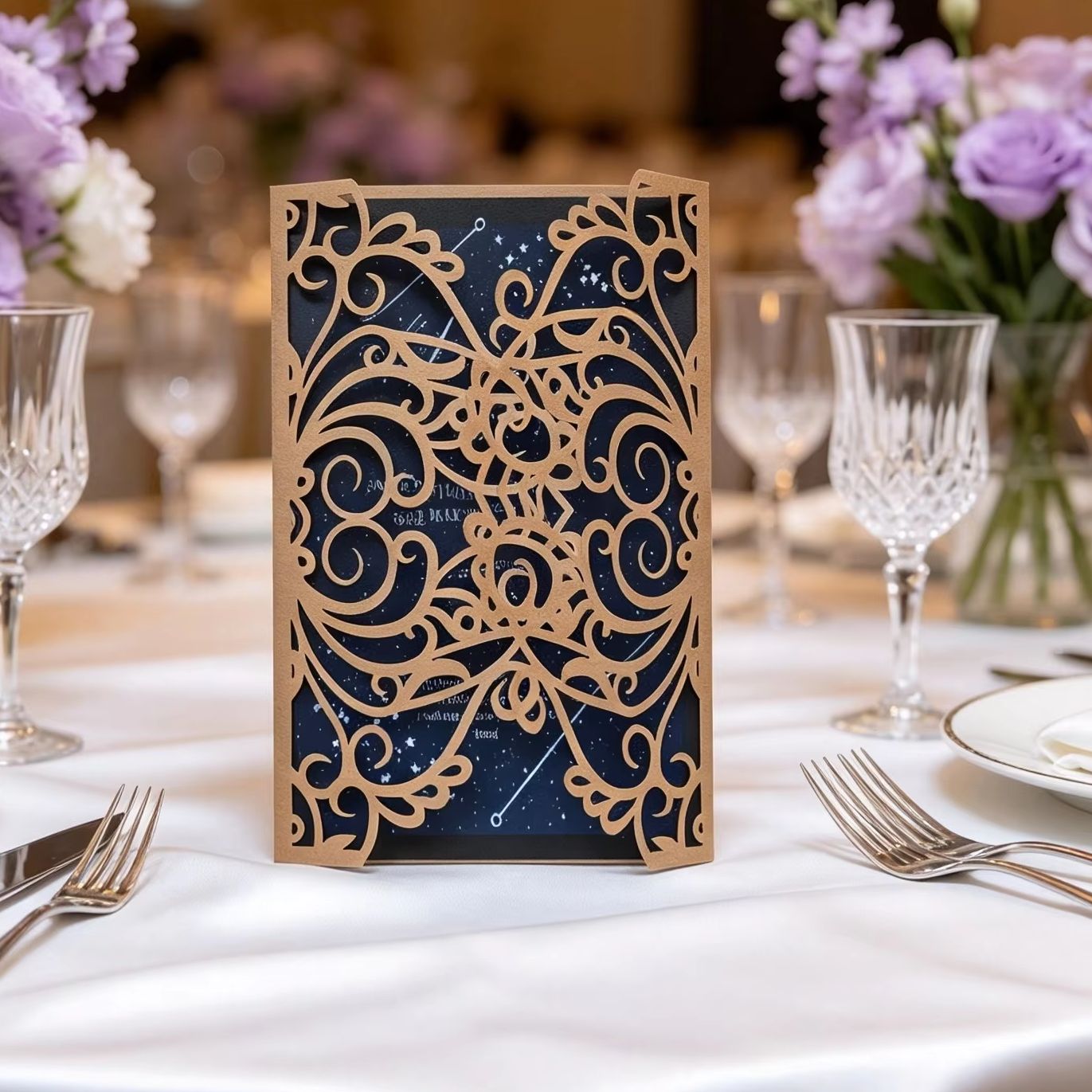 10pcs Custom Laser Cut Wedding - đánh giá và giá Papercraft Supply Invitation