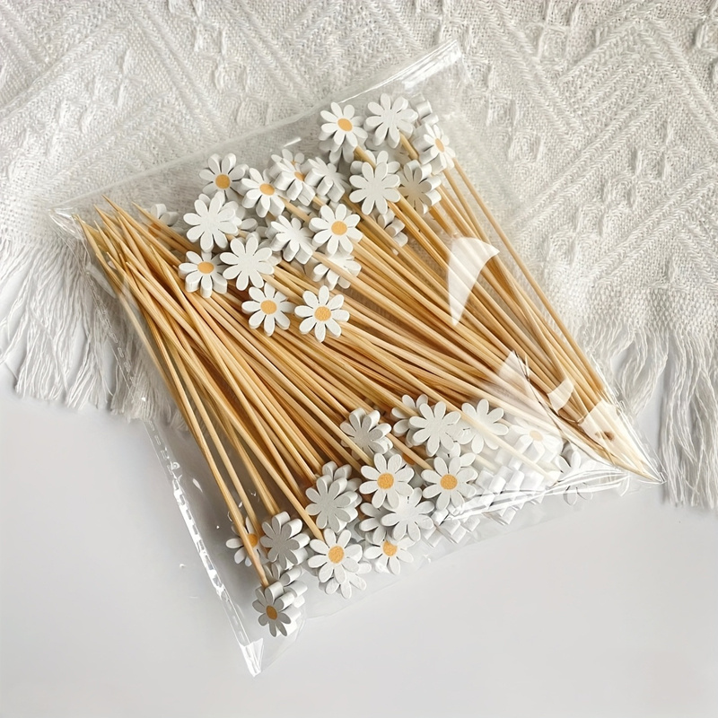 50PCS Daisy flower decoration, - đánh giá và giá Centerpiece Stick